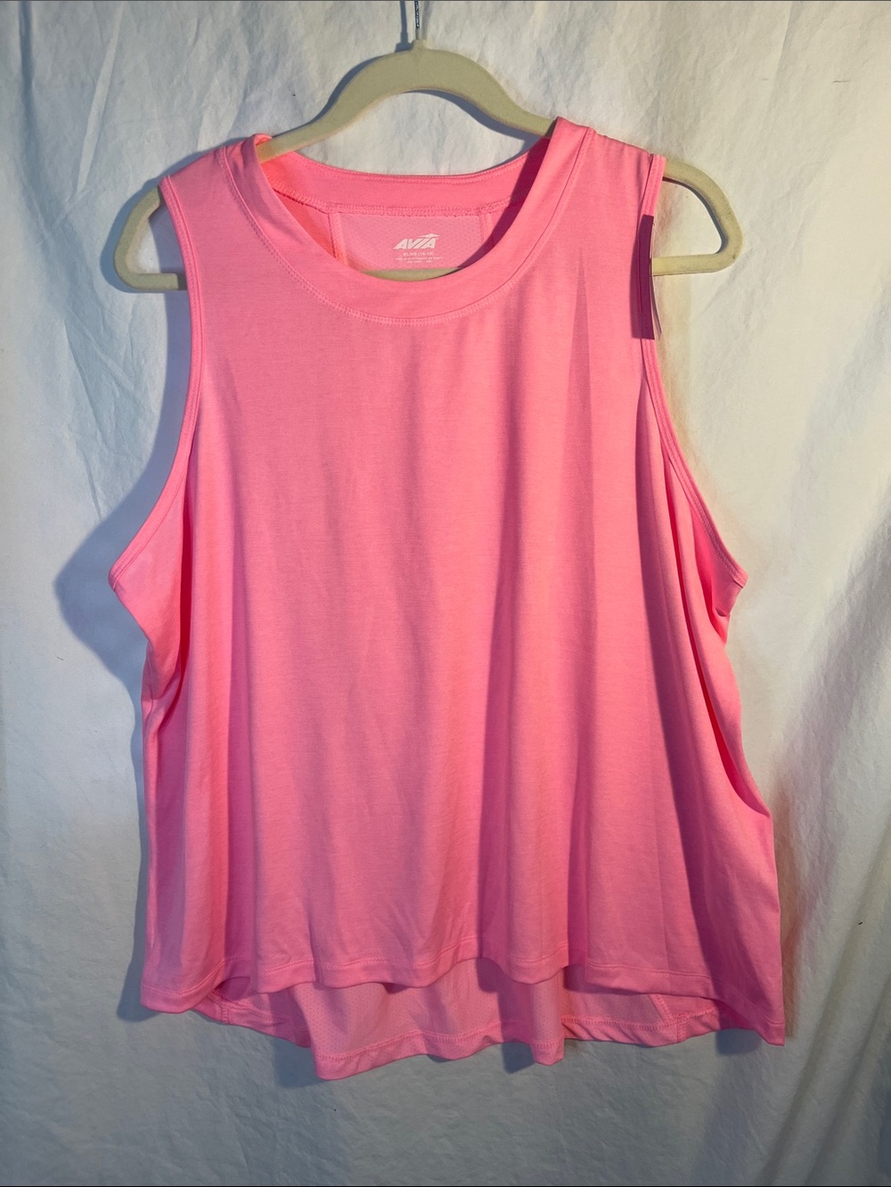 Avia Bright Pink Athletic Tank Top NWT XL